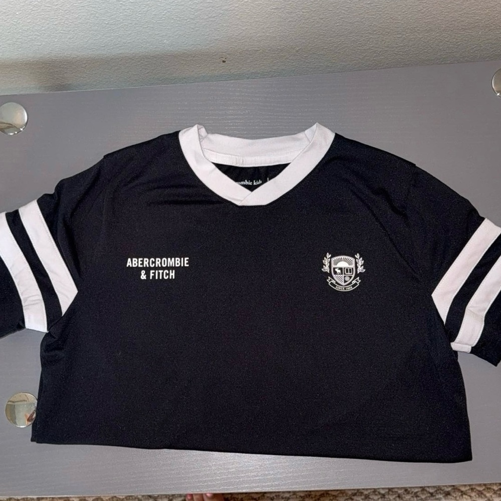 Abercrombie Kids Soccer Jersey Tee - Size 7/8 (Boys)